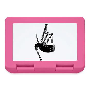 bagpipes - Lunchbox - pink - Front