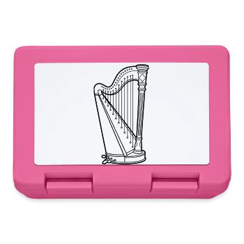 harp - Lunchbox - pink - Front