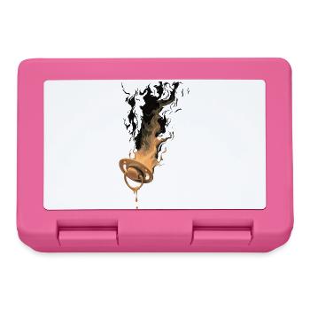 Burning pacifier - Lunchbox - pink - Front