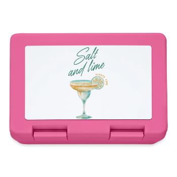 Salz Limette Fiesta - Brotdose - Pink - Vorne