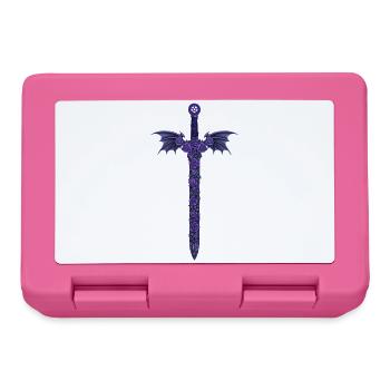 Rose Sword with Wings - Lunchbox - pink - Front