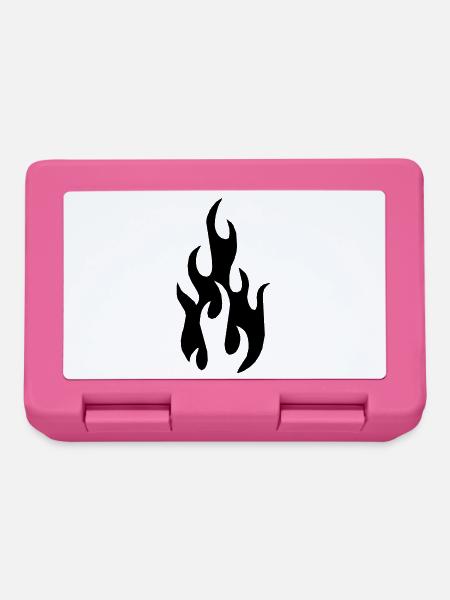 Flamme - Brotdose - Pink