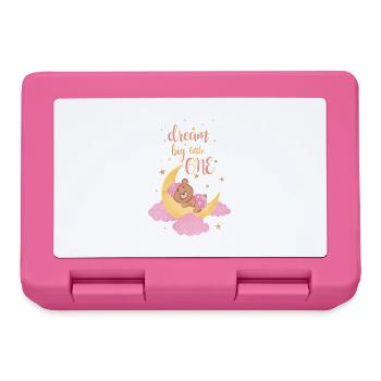 Dream big, small - Lunchbox - pink - Front