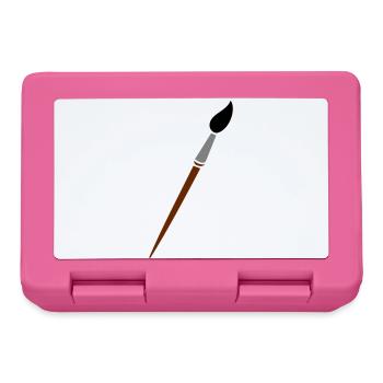 Pinsel - Brotdose - Pink - Vorne