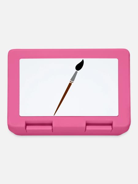 paint brush - Lunchbox - pink