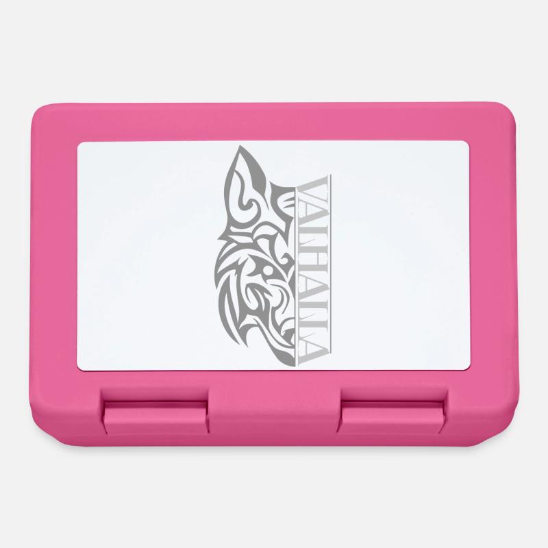 Valhalla Wolf Viking - Boîte à goûter - rose