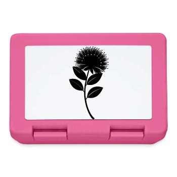 Fleur de Pohutukawa - Boîte à goûter - rose - Devant