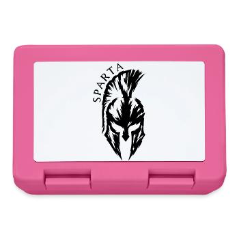 Sparta Spartan Helmet – Ancient Warrior Fitness - Lunchbox - pink - Front