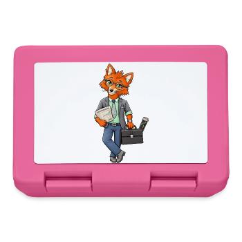 Cleverer Business Fuchs - Brotdose - Pink - Vorne