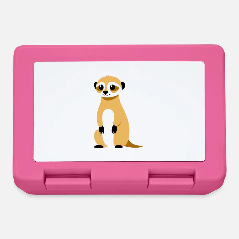 Meerkat - Lunchbox - pink