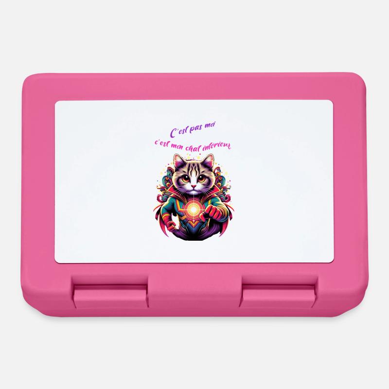 It's not me, it's my inner cat - Lunchbox - pink