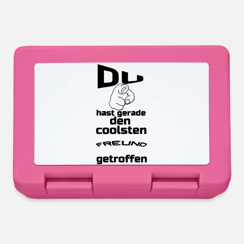 Coolster Freund Geschenk - Brotdose - Pink