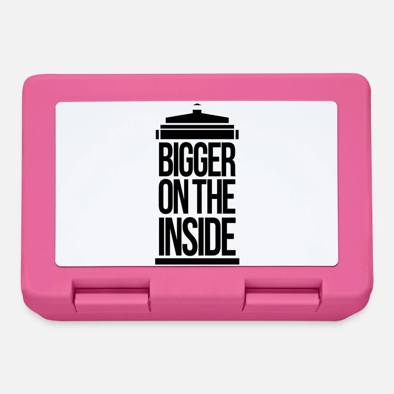 Bigger on the inside - Boîte à goûter - rose