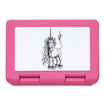 Unicorn Time - Lunchbox - pink - Front