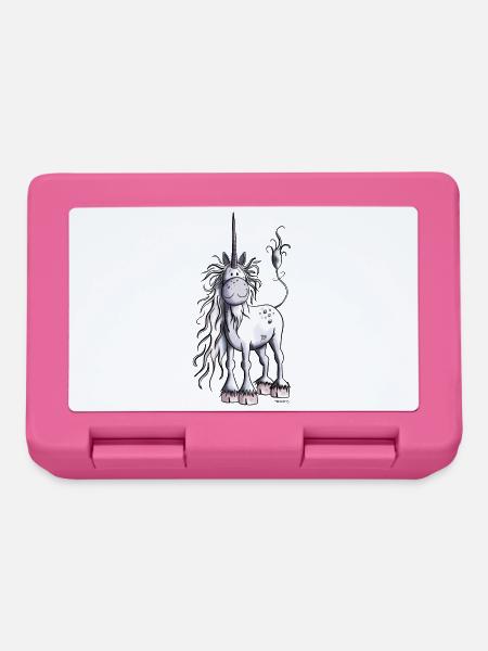 Es ist Einhorn Zeit - Brotdose - Pink