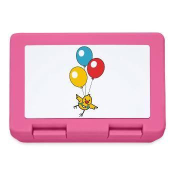 Balloon Chick - Lunchbox - pink - Front