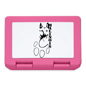 Malinois - Boîte à goûter - rose - Devant