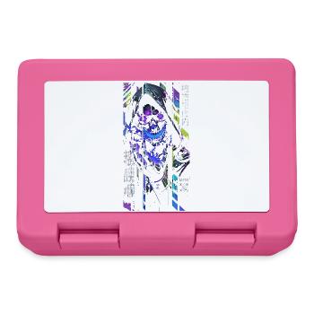 Reaper Neon-Holografieschädel – Halloween - Brotdose - Pink - Vorne