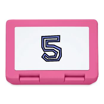5. 5 YEARS. 5th ANNIVERSARY. 5 YEAR ANNIVERSARY - Lunchbox - pink - Front