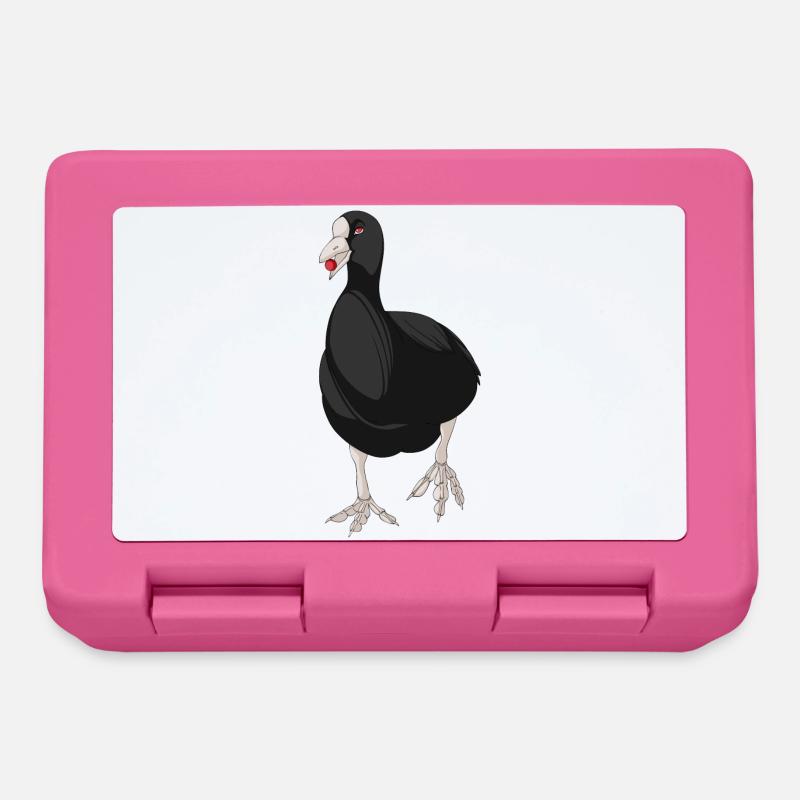 Foulque avec Boilie Drôle de Pêche à la Carpe - Boîte à goûter - rose