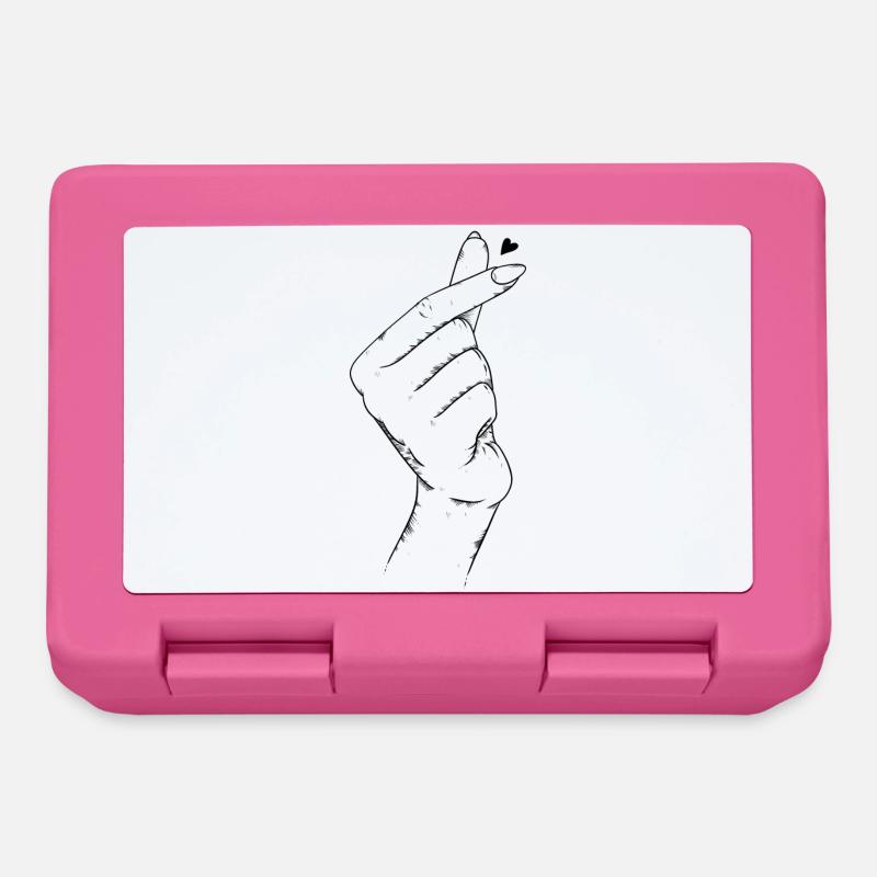 Korean Heart - Lunchbox - pink