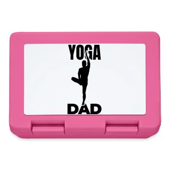 Yoga Dad - Lunchbox - pink - Front