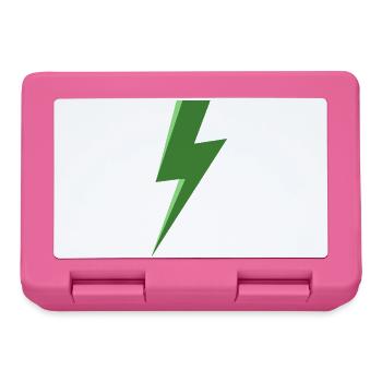 Green Lightning - Lunchbox - pink - Front