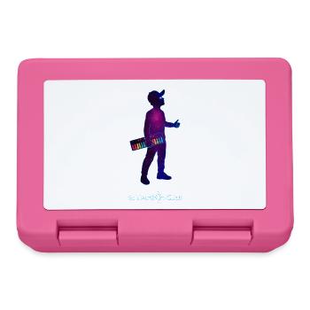 StarKid – Cosmic 80s Retro Design - Lunchbox - pink - Front