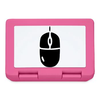 Mouse Computer Computer Mouse Gift - Lunchbox - pink - Front