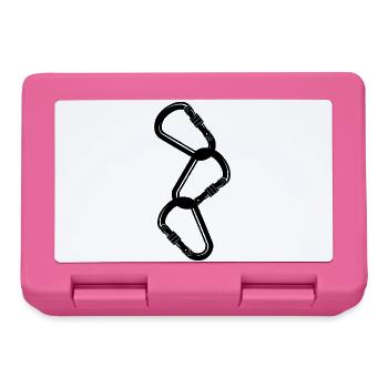 klettern bouldern felsklettern berge Bergsport - Brotdose - Pink - Vorne