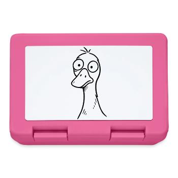 Dumme Gans - Brotdose - Pink - Vorne