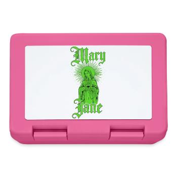 Mary Jane — Old School Weed, Joint & Mother Mary - Brotdose - Pink - Vorne