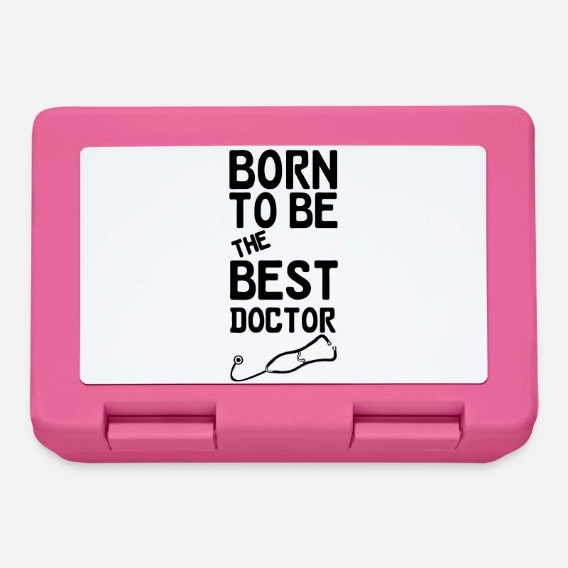 Doctor Doktor Arzt Medizin Spruch Geschenk - Brotdose - Pink