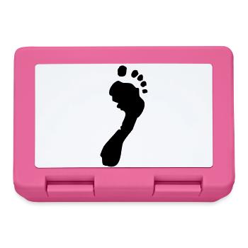 Footprint - Lunchbox - pink - Front