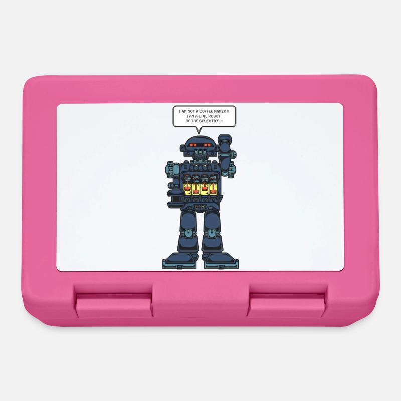 Battery-powered robot - Lunchbox - pink