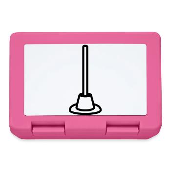 suction cup - Lunchbox - pink - Front