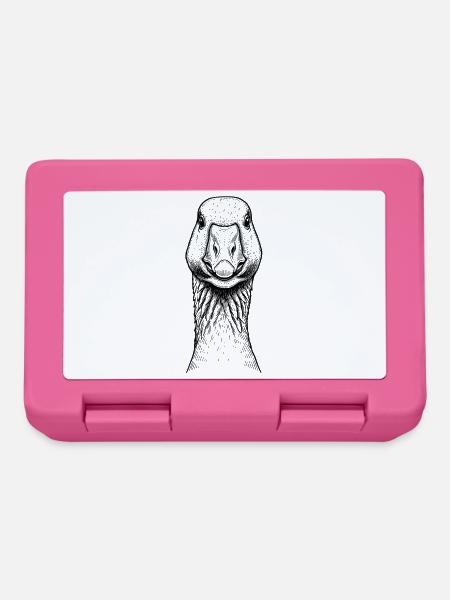Gans - Brotdose - Pink