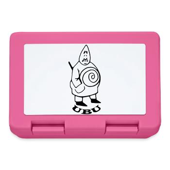 Father Ubu von Alfred Jarry - Brotdose - Pink - Vorne