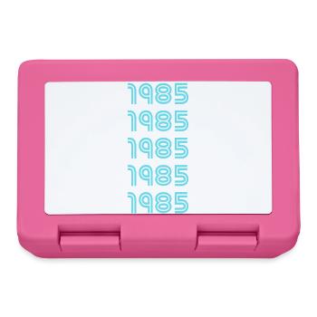 Année de naissance 1985 - Boîte à goûter - rose - Devant
