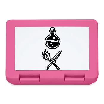 Zaubertrank Schwert Gilden Logo - Brotdose - Pink - Vorne