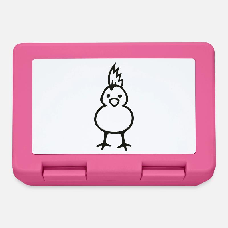 punk chick - Lunchbox - pink
