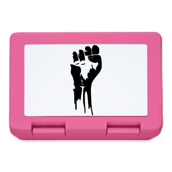 Faust- BLACK - Brotdose - Pink - Vorne
