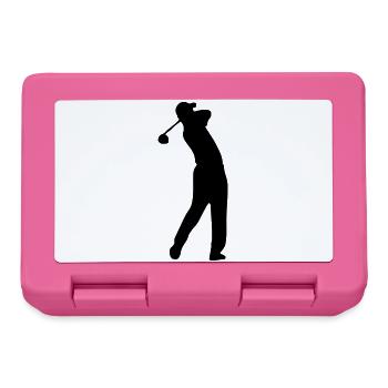 golf - Lunchbox - pink - Front