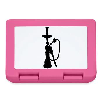 Water pipe shadow figure - Lunchbox - pink - Front
