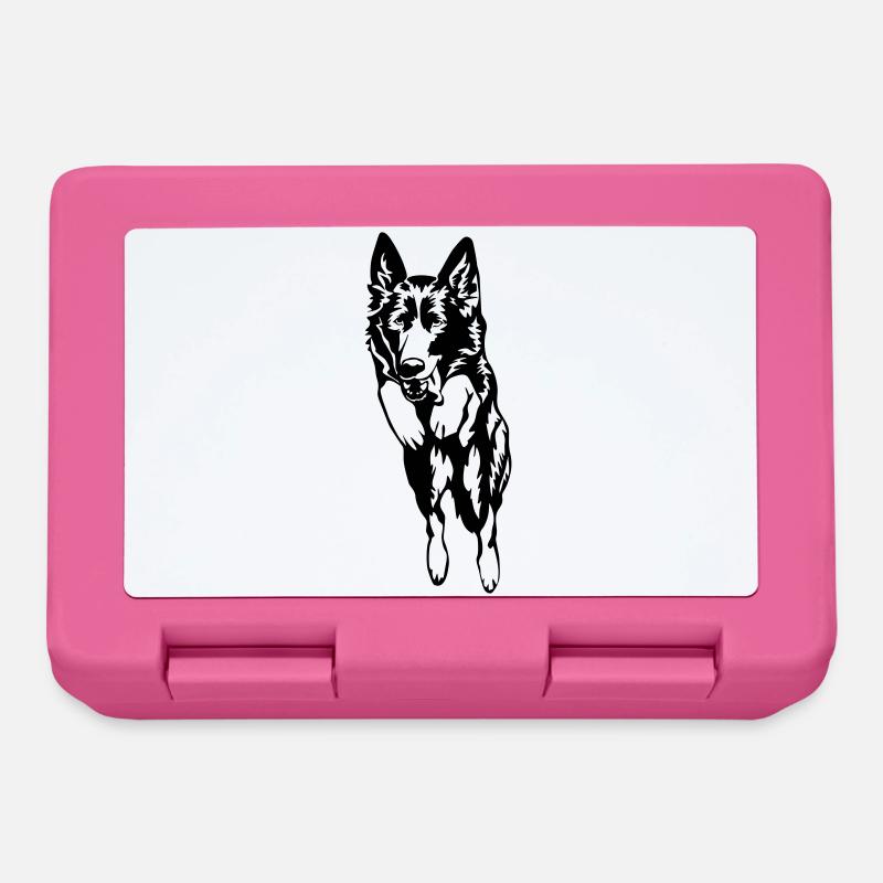 Deutscher Schäferhund - Brotdose - Pink