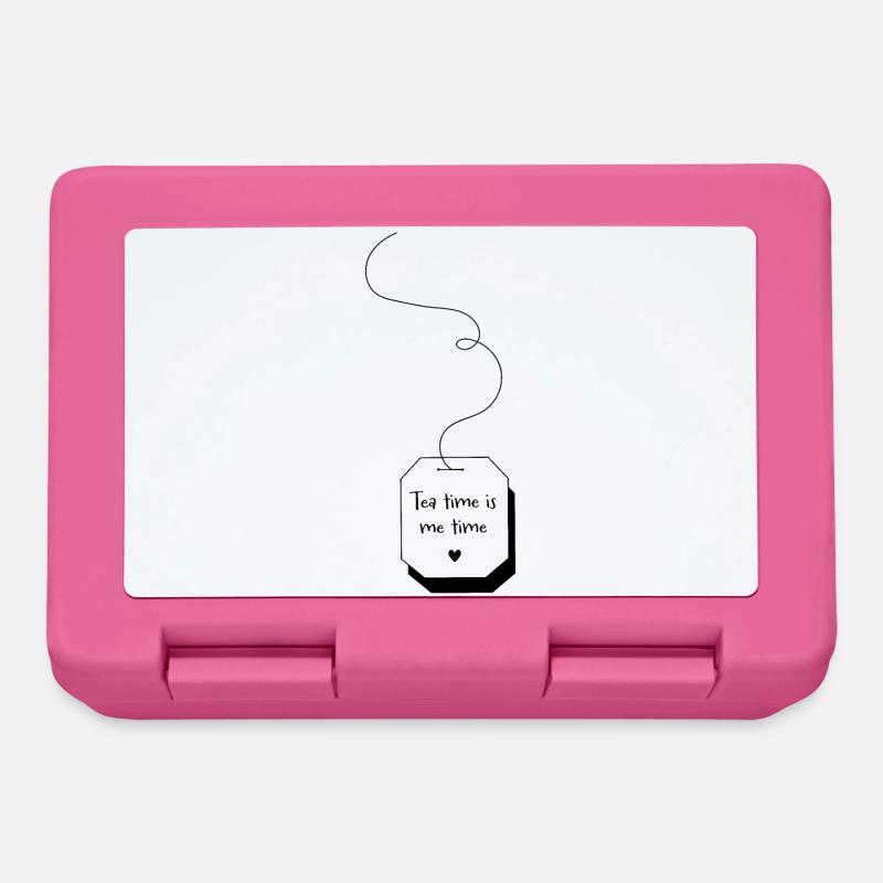 Tea time - Brotdose - Pink