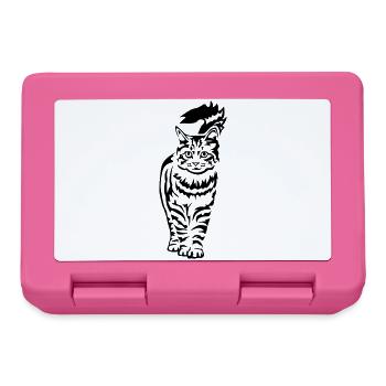 Domestic Cat - Cat - Lunchbox - pink - Front