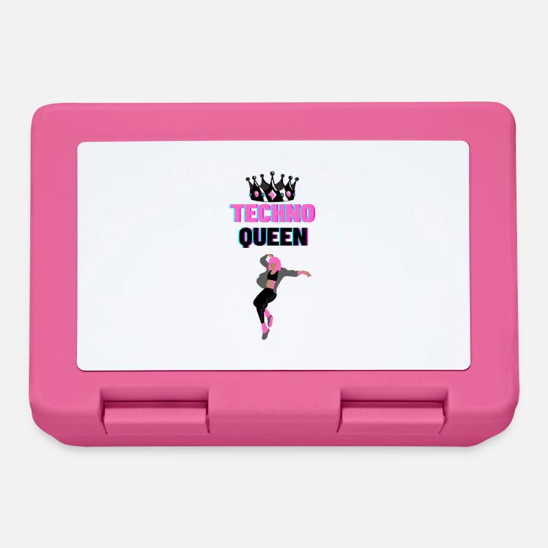 Techno Queen - Lunchbox - pink