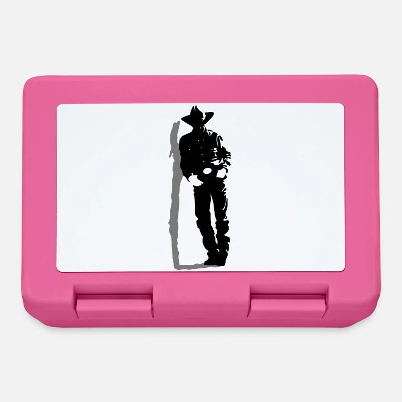 Cowboy - Brotdose - Pink