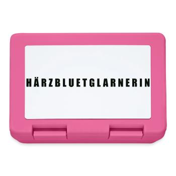 Härzbluetglarnerin, Canton de Glaris, Suisse - Boîte à goûter - rose - Devant